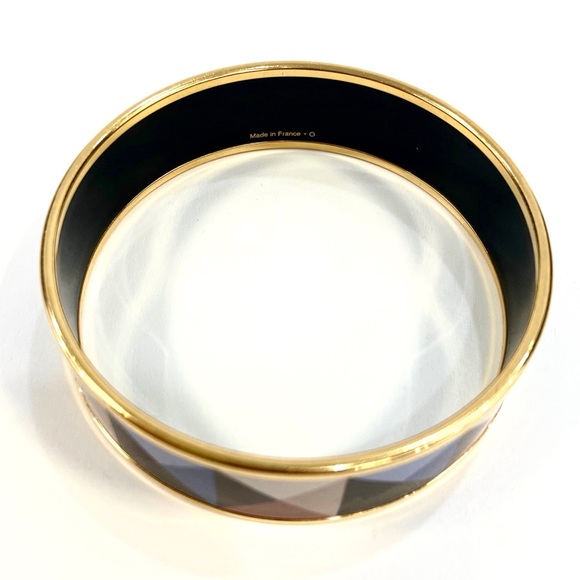SOLD on EBay. HERMÈS enamel bangle - Picture 9 of 10